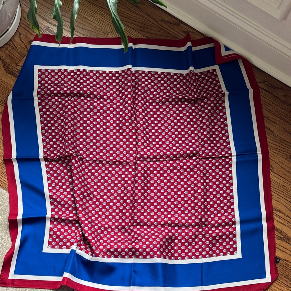 Vineyard Vines University of Pennsylvania Patterned Silk Scarf